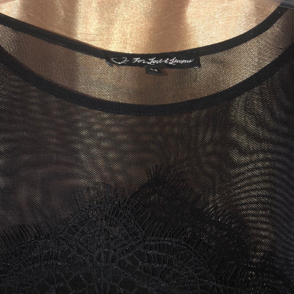 For Love And Lemons Black Grace Dress View 4